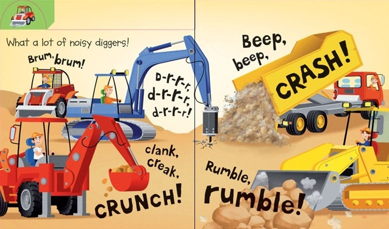 Usborne Noisy Sound Book Series (6 Titles) - Pupsik Singapore