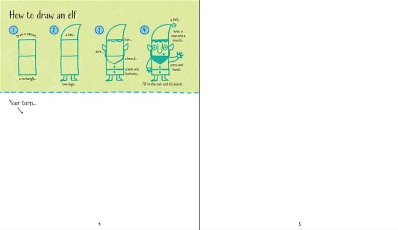 Usborne Step-By-Step Drawing Book (3 Titles) - Pupsik Singapore