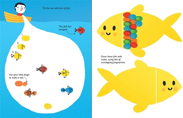 Usborne Fingerprint Activities (6 Titles) - Pupsik Singapore