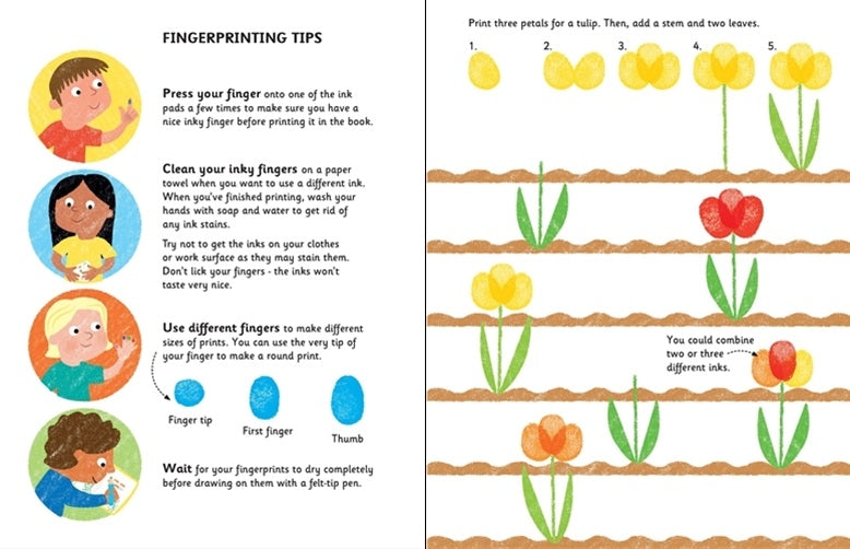 Usborne Fingerprint Activities (6 Titles)