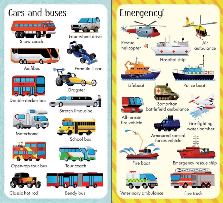 Usborne 199... Series Board Books (4 Titles) - Pupsik Singapore