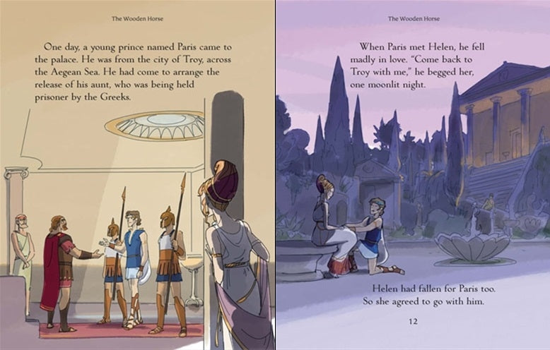 Usborne Illustrated Stories from the Greek Myths