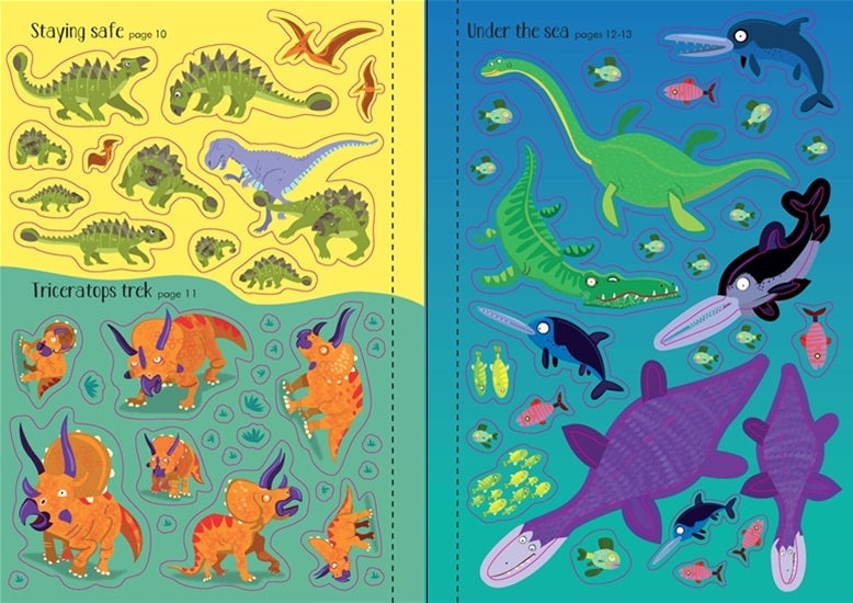 Usborne Little First Stickers Book - Dinosaurs