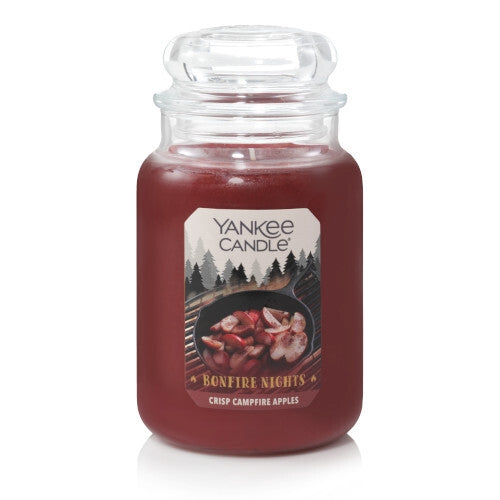 Yankee Candle Large Jar Candle (22oz) - Crisp Campfire Apples