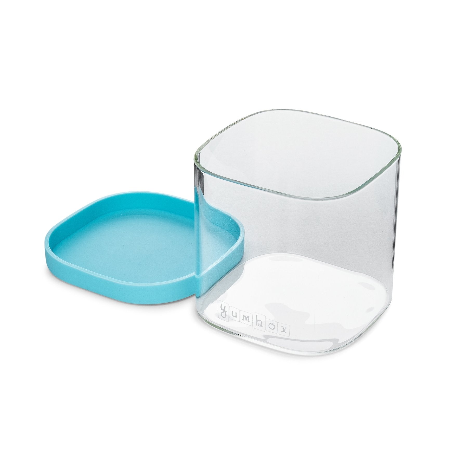 Yumbox Chop Chop Glass Storage Cubes, 3pc (3 Colours) - Pupsik Singapore