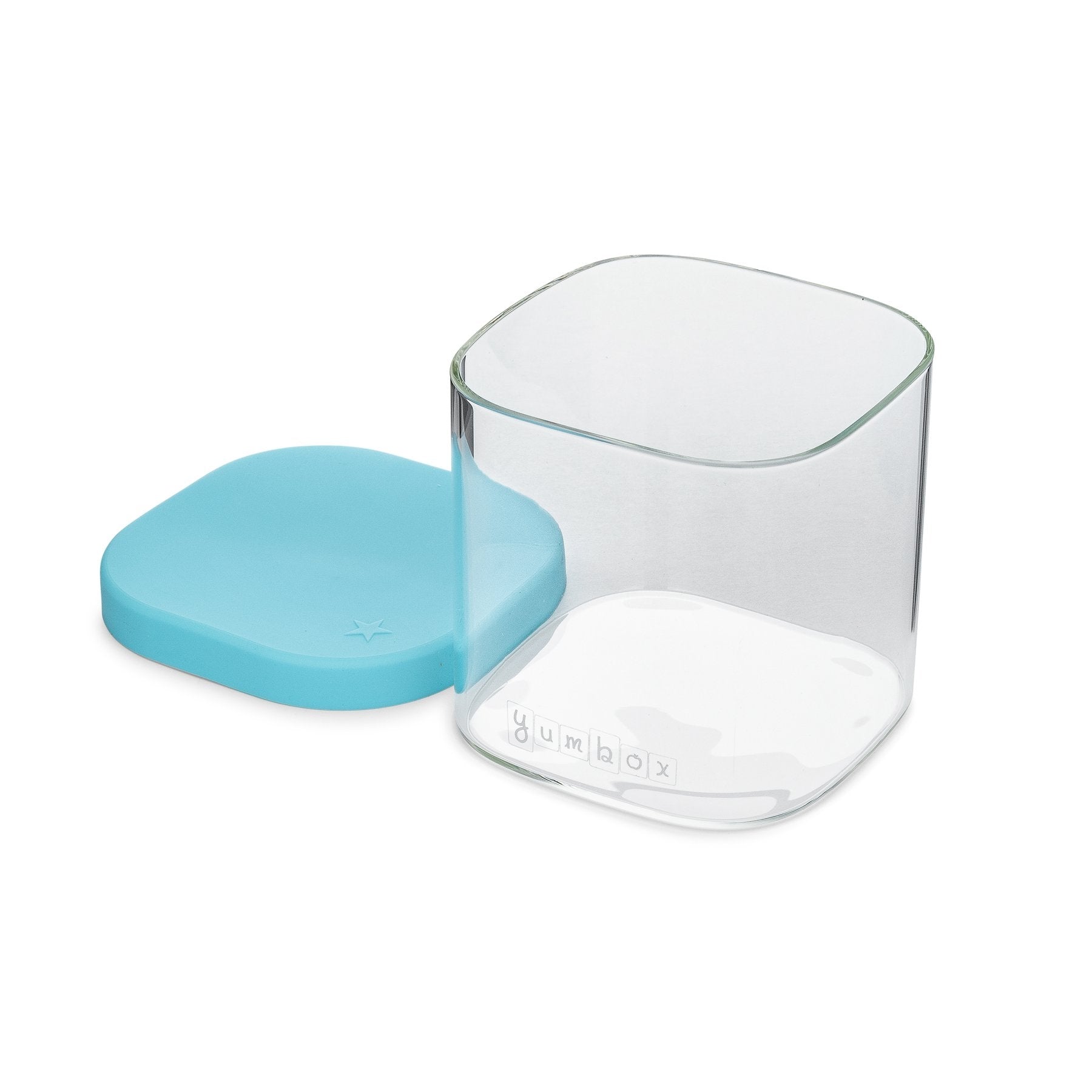 Yumbox Chop Chop Glass Storage Cubes, 3pc (3 Colours) - Pupsik Singapore