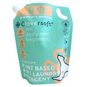 Cloversoft Plant-based 4-in-1 Laundry Detergent, 1.5L Refill Bag - Grapefruit & Granium (Exp 11/27)