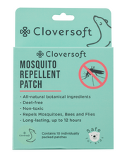 Cloversoft Mosquito and Garden Insects Repellent Patch (10pc) - Exp 01/28