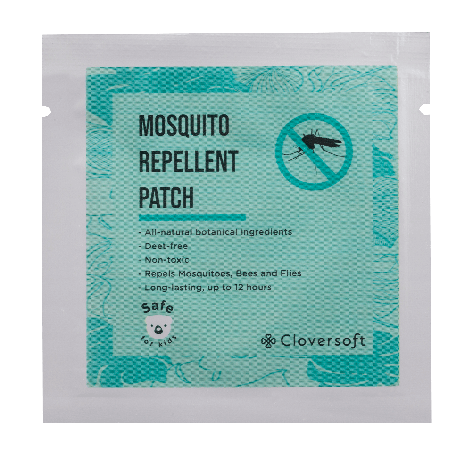 Cloversoft Mosquito and Garden Insects Repellent Patch (10pc) - Exp 01/28