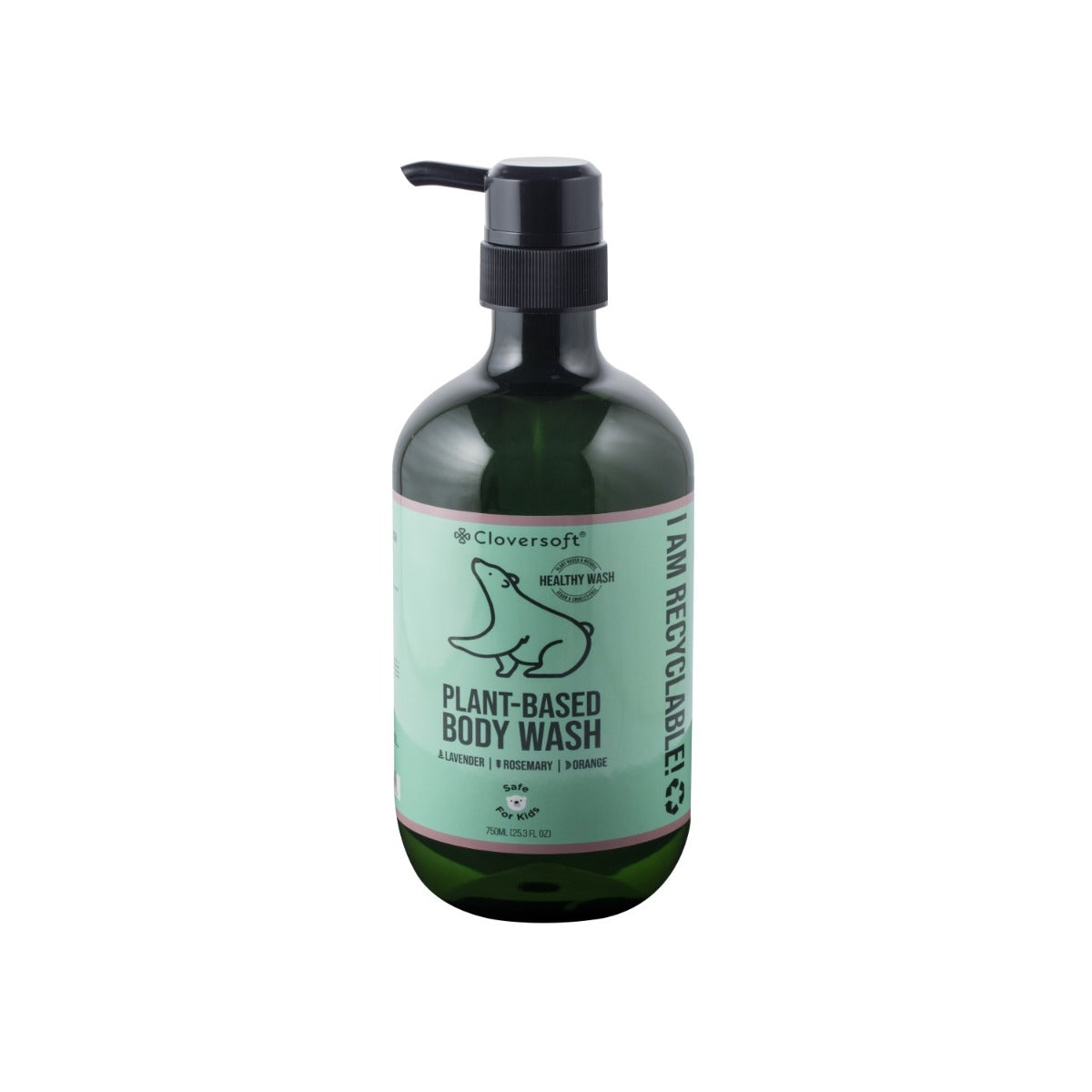 Cloversoft Plant-Based Body Wash, 750ml - Lavender, Rosemary & Orange (Exp 04/27)