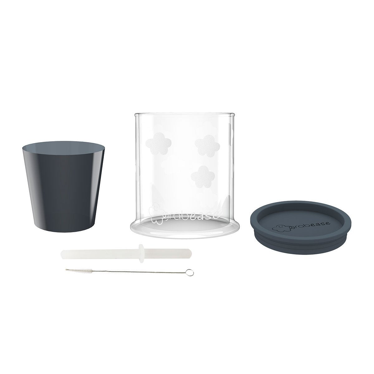 Grabease Spoutless Sippy & Straw Convertible Cup Set (3 Colours) - Pupsik Singapore