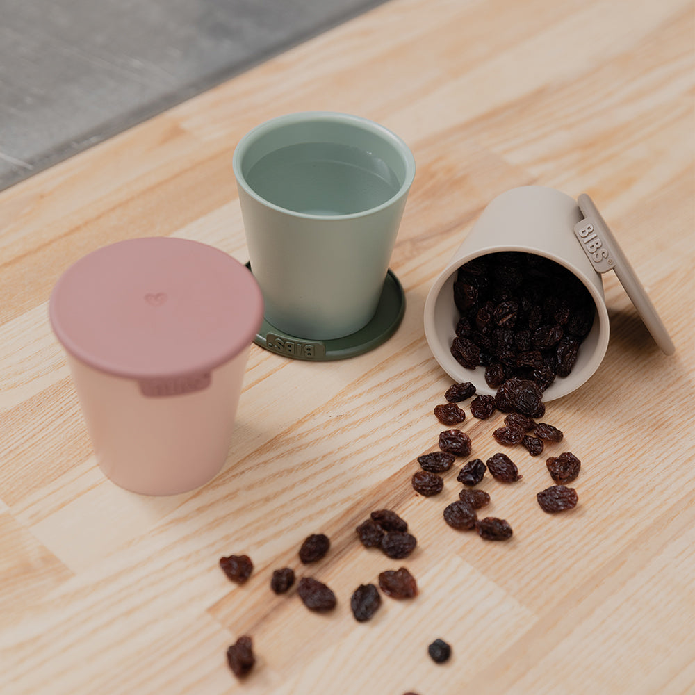 Bibs Cup Set, 2pk (4 Colours) - Made in Denmark/EU
