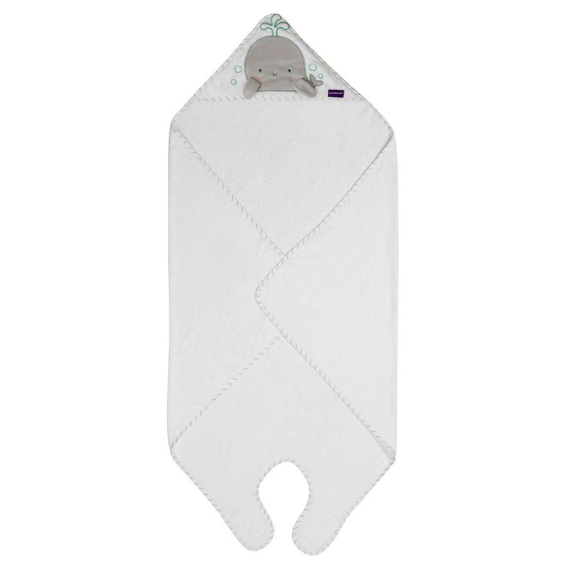 Clevamama Bamboo Apron Baby Bath Towel  (3 Designs) - Pupsik Singapore