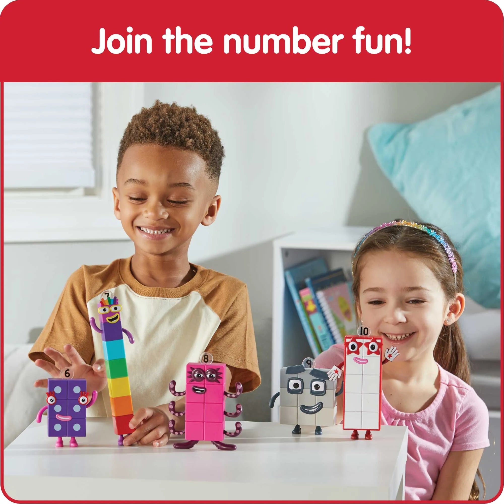 Numberblocks Friends One to Five/Six To Ten Figure Set (2 Types)