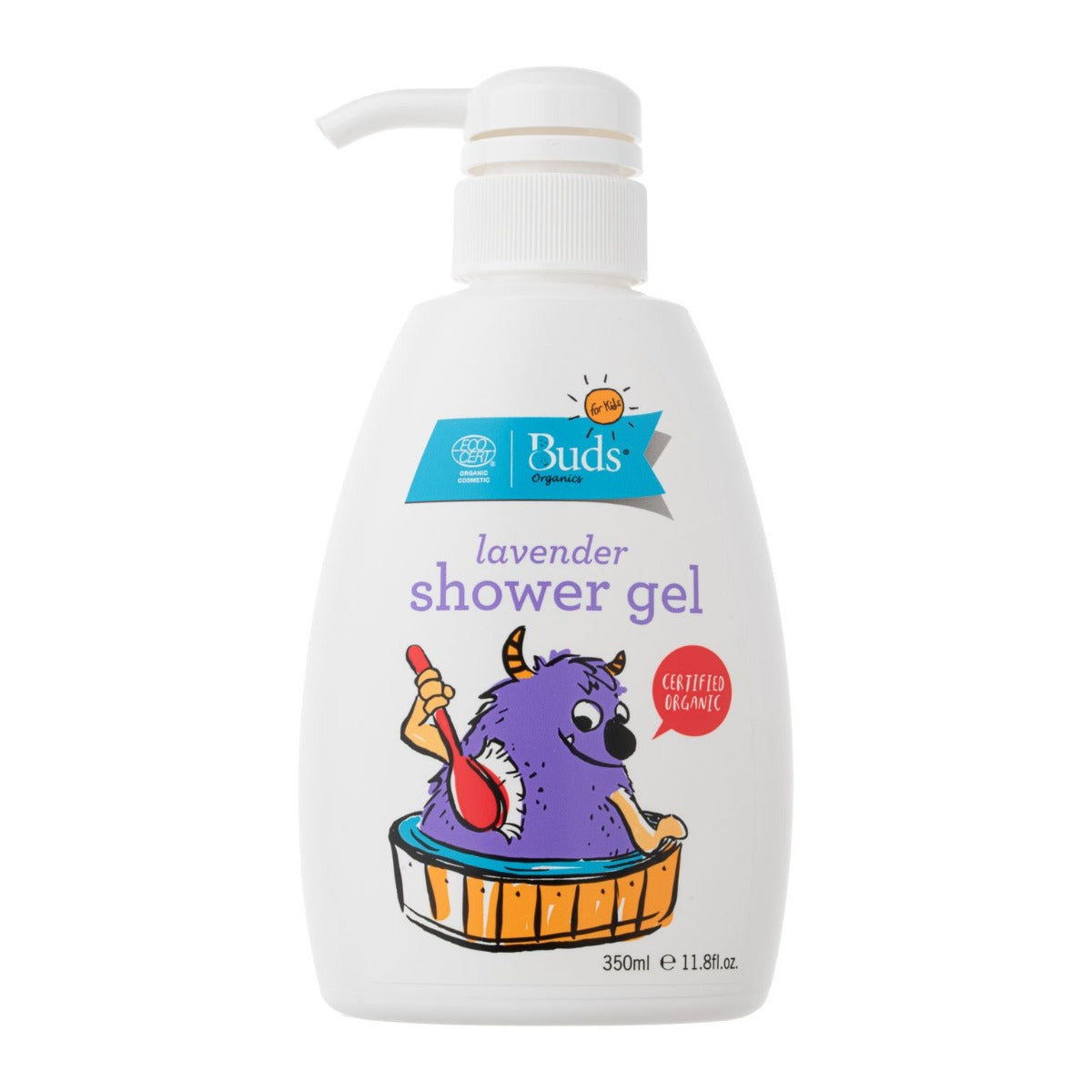 Buds Organics Lavender Shower Gel, 350ml - exp 01/28