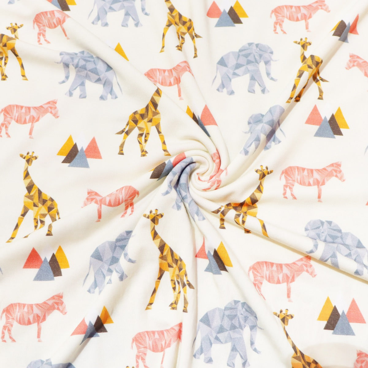 A, Apple Pie Bamboo Baby Hat & Swaddle Set - Safari