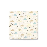 A, Apple Pie Bamboo Swaddle Blanket - Dreamy Clouds