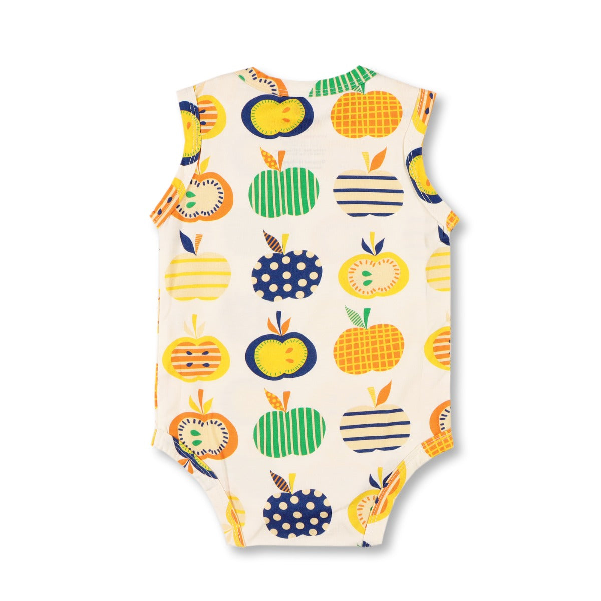 A, Apple Pie Bamboo Baby Sleeveless Tank Onesie - Apple Farm (5 Sizes)