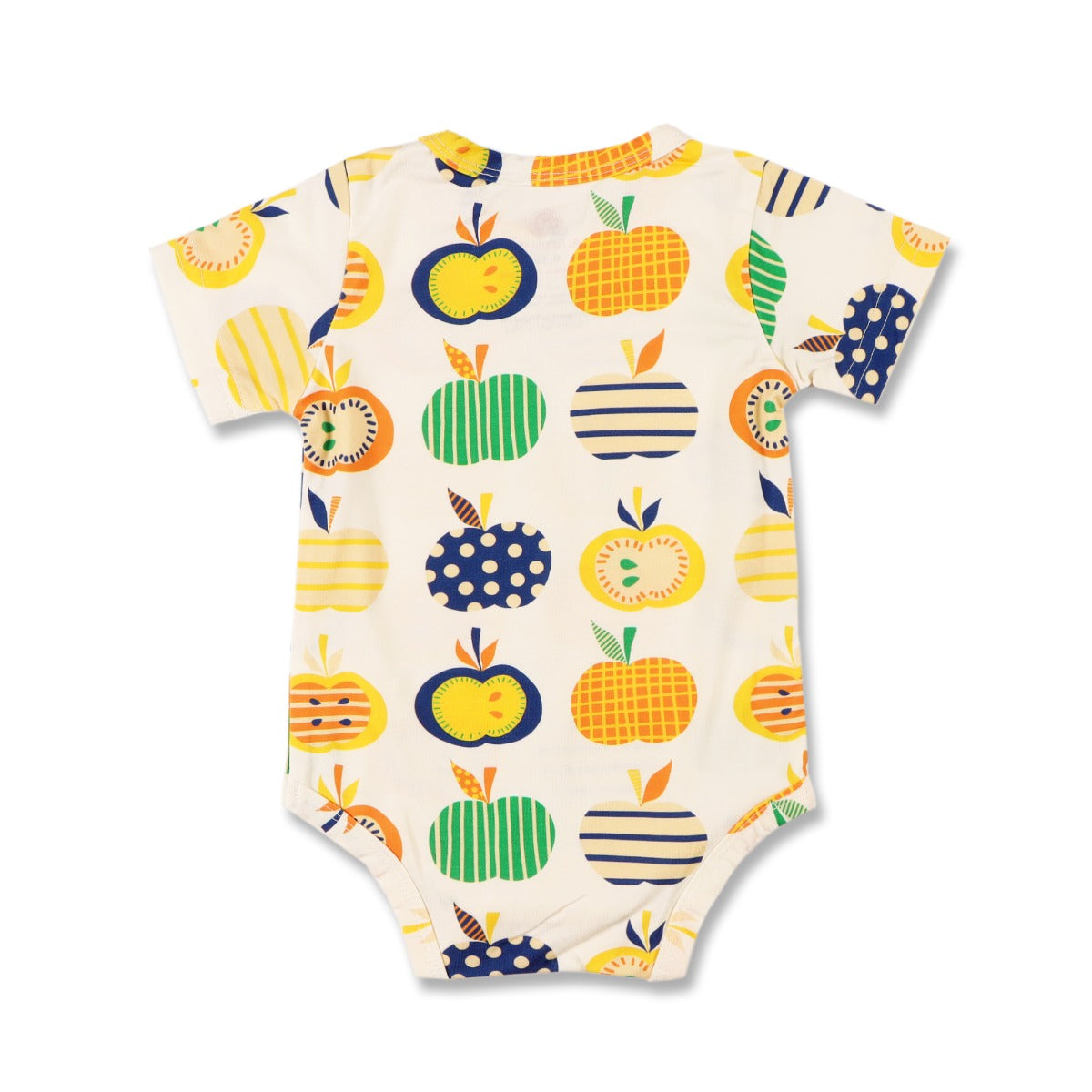 A, Apple Pie Bamboo Baby Short Sleeve Onesie - Apple Farm (5 Sizes)