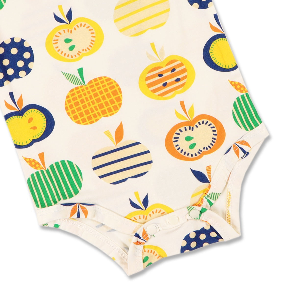 A, Apple Pie Bamboo Baby Short Sleeve Onesie - Apple Farm (5 Sizes)