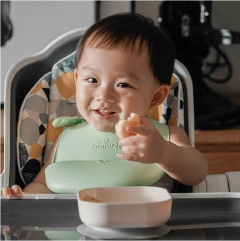 Miniware Silibib Silicone Bib (2pk) (3 Colours) - Pupsik Singapore