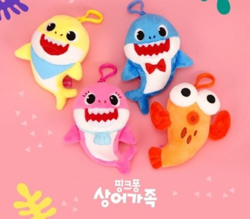 Pinkfong Daddy Shark Keyring