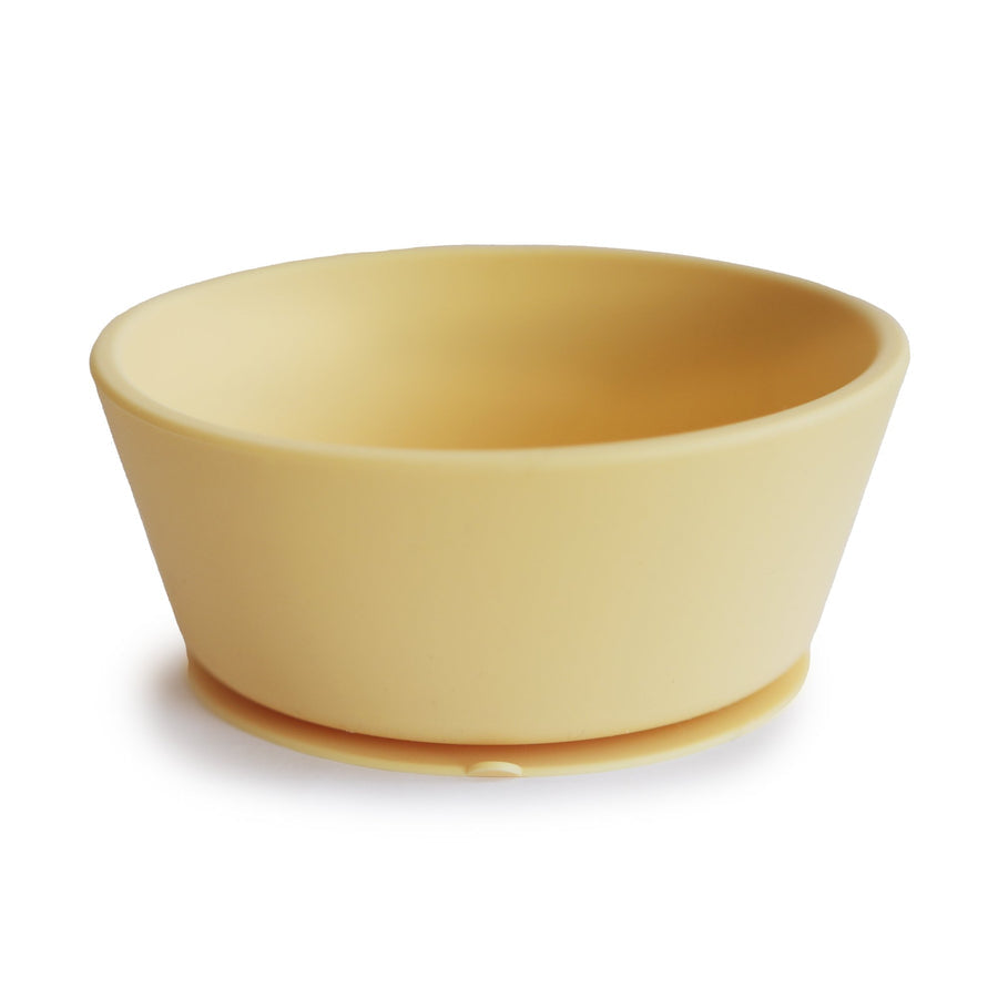 Mushie Silicone Suction Bowl (12 Colours) - Pupsik Singapore