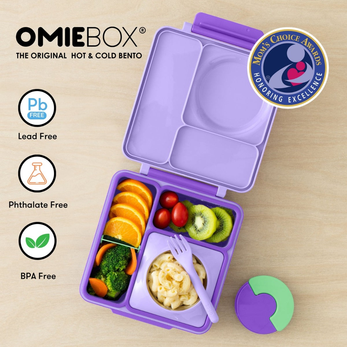 OmieBox Hot & Cold Insulated Bento Box (11 Colours)