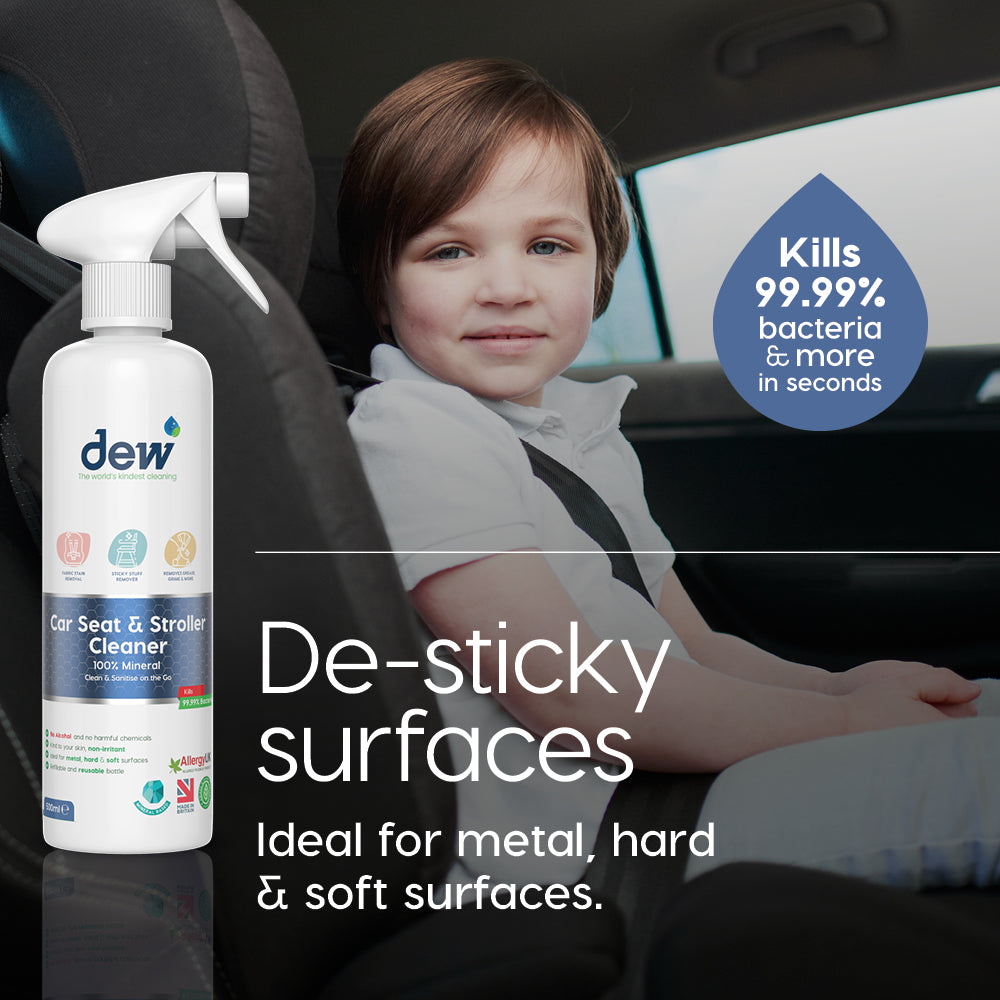 Dew Car Seat & Stroller Cleaner, 500ml (Exp 08/26)