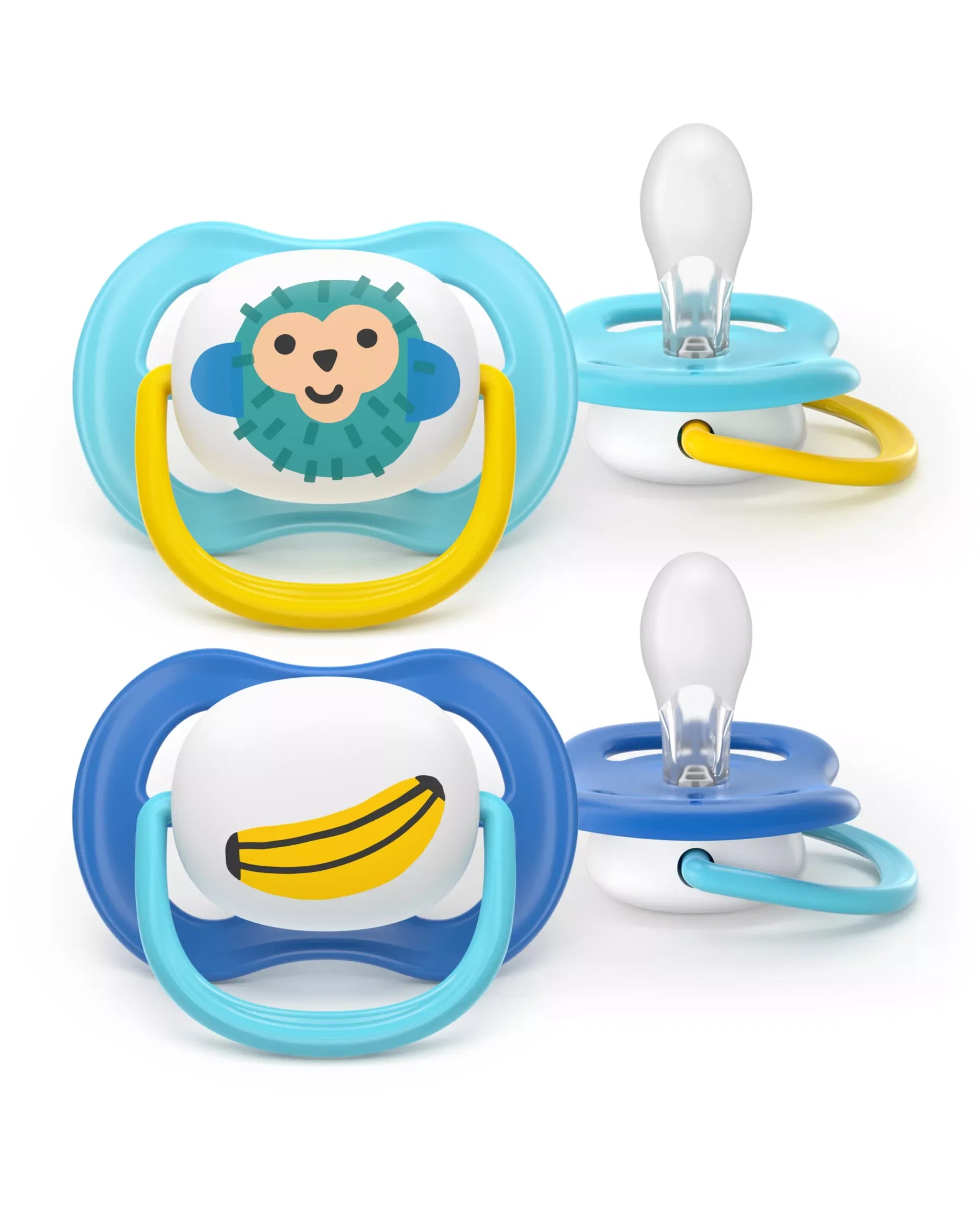 Philips Avent Ultra Air Pacifier, 2pk - 3 Sizes (54 Designs) - Pupsik Singapore