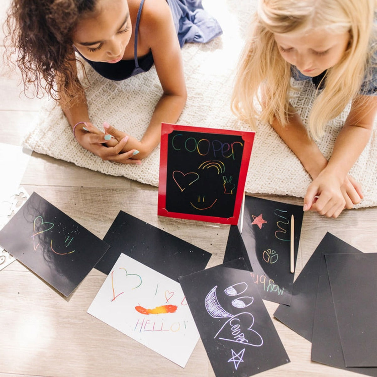 Melissa & Doug Scratch Art® Deluxe Combo Set - Pupsik Singapore