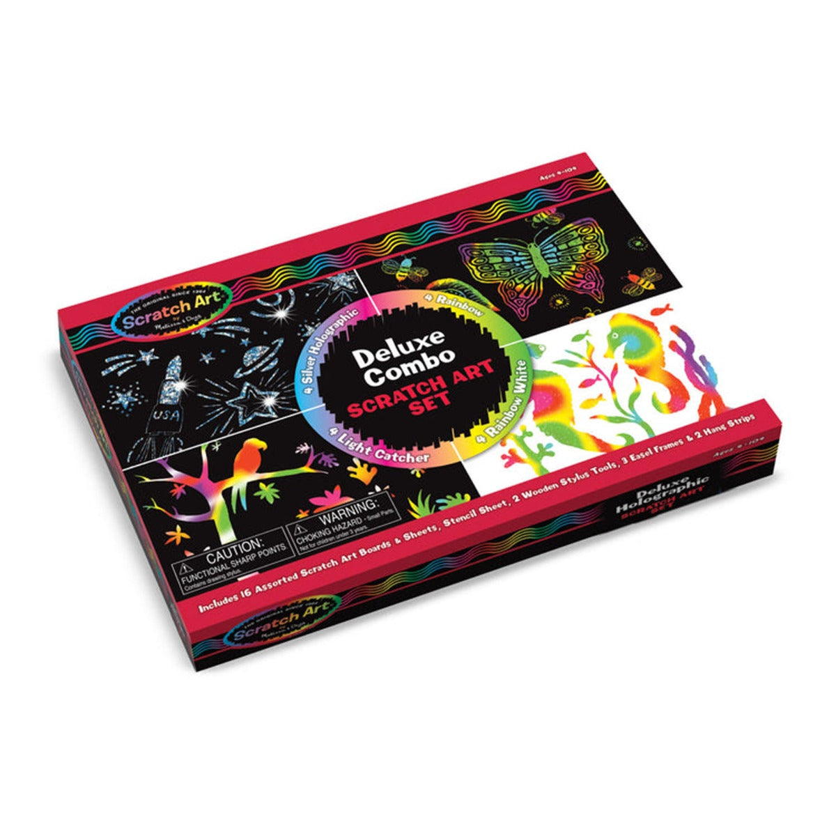 Melissa & Doug Scratch Art® Deluxe Combo Set