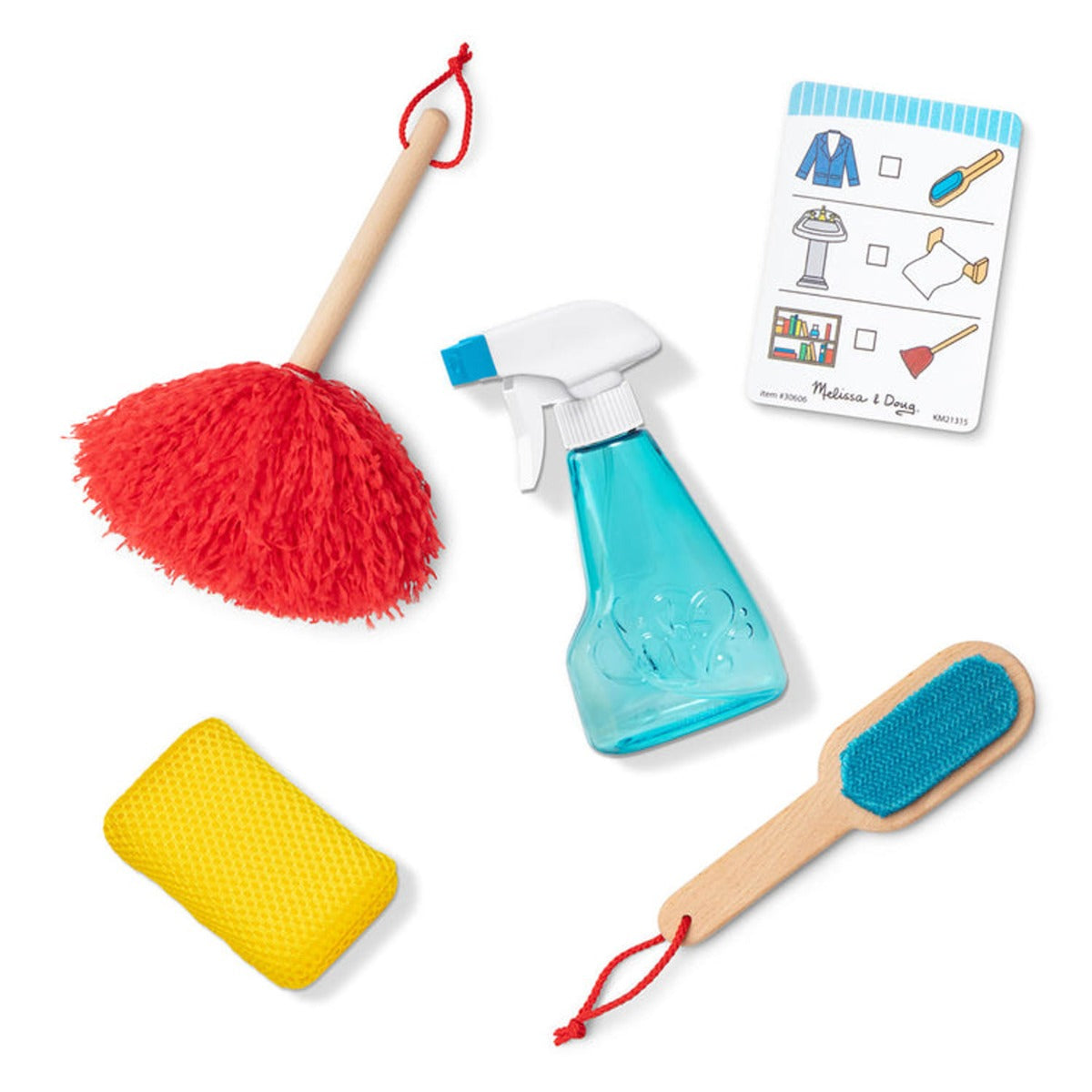 Melissa & Doug Deluxe Sparkle & Shine Cleaning Set