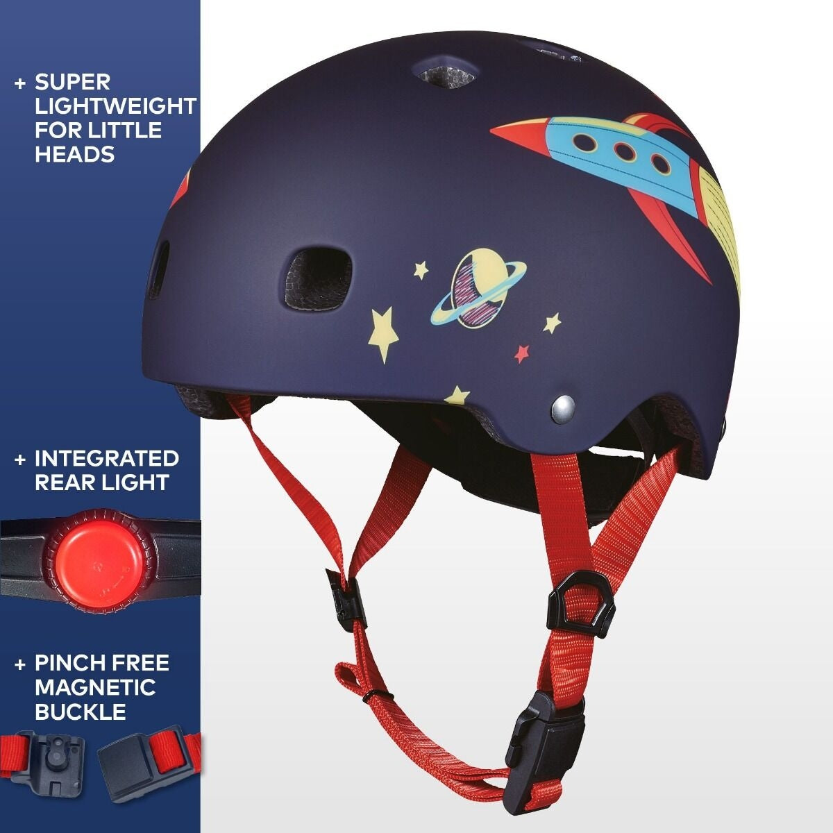 Micro Riding Helmet - Rocket V2 (3 Sizes)