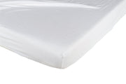 Candide Cotton Fitted Sheet - White (70x140cm)