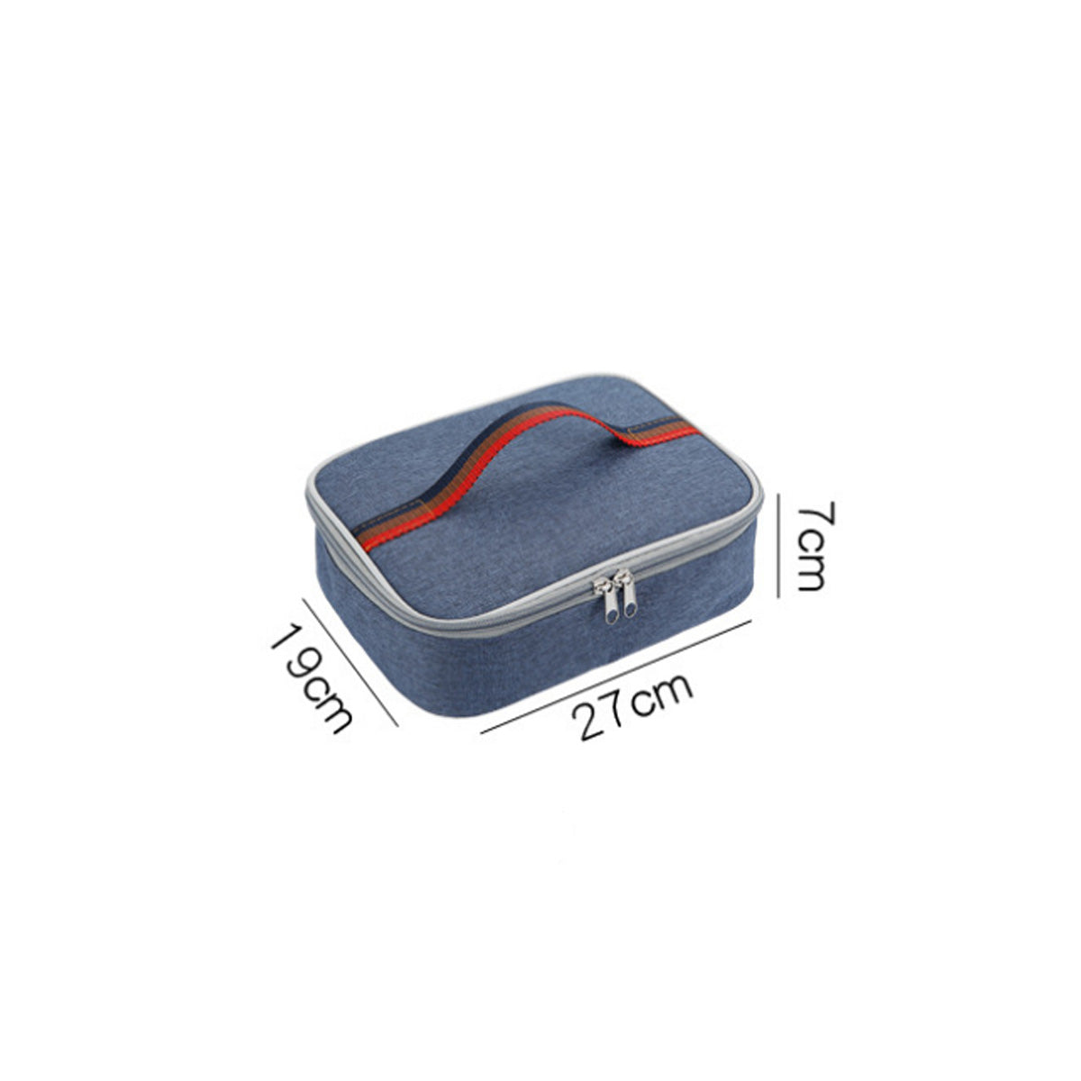 Biomom Insulated On-The-Go Lunch Bag - Blue