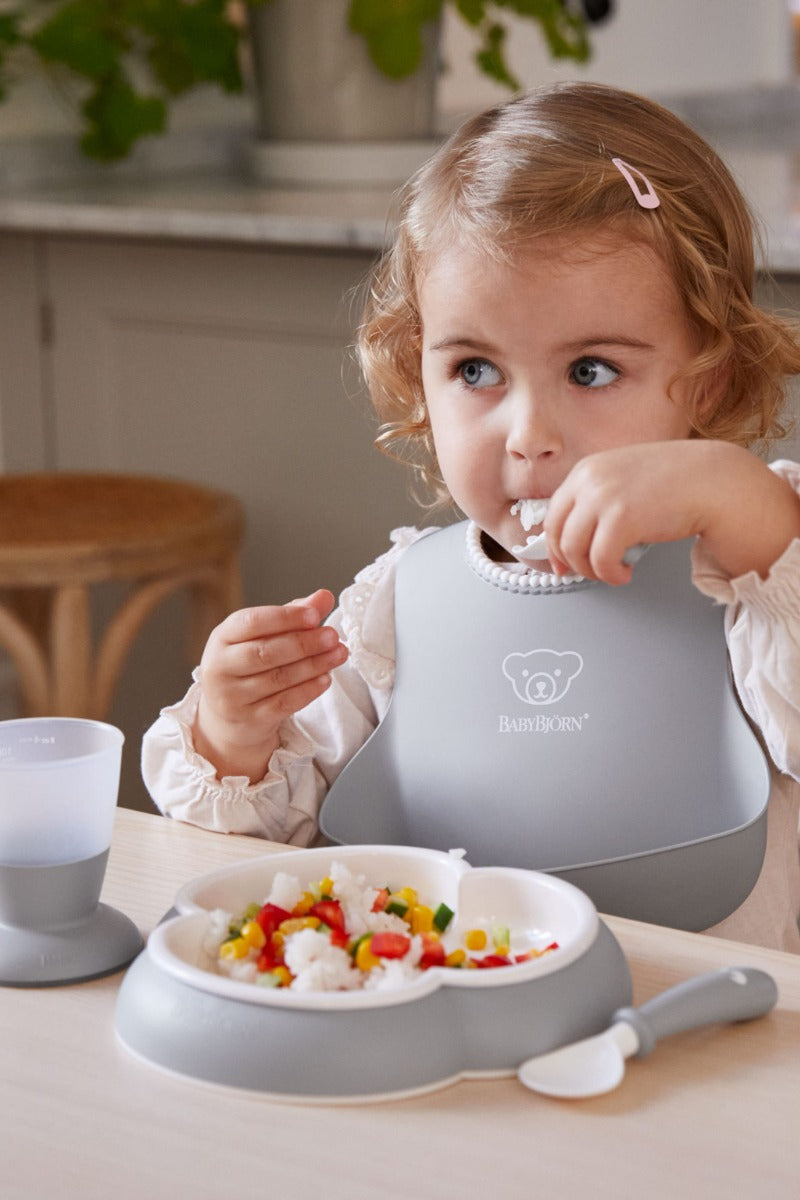 Baby Bjorn Baby Dinner Set (2 Colours) - Made in Sweden - Pupsik Singapore