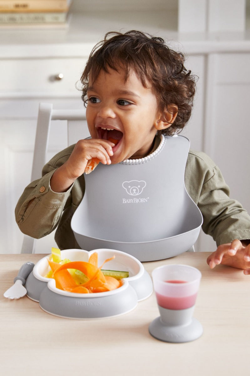 Baby Bjorn (Larger) Baby Bib, 2pk (5 Colours) - Made in Sweden - Pupsik Singapore