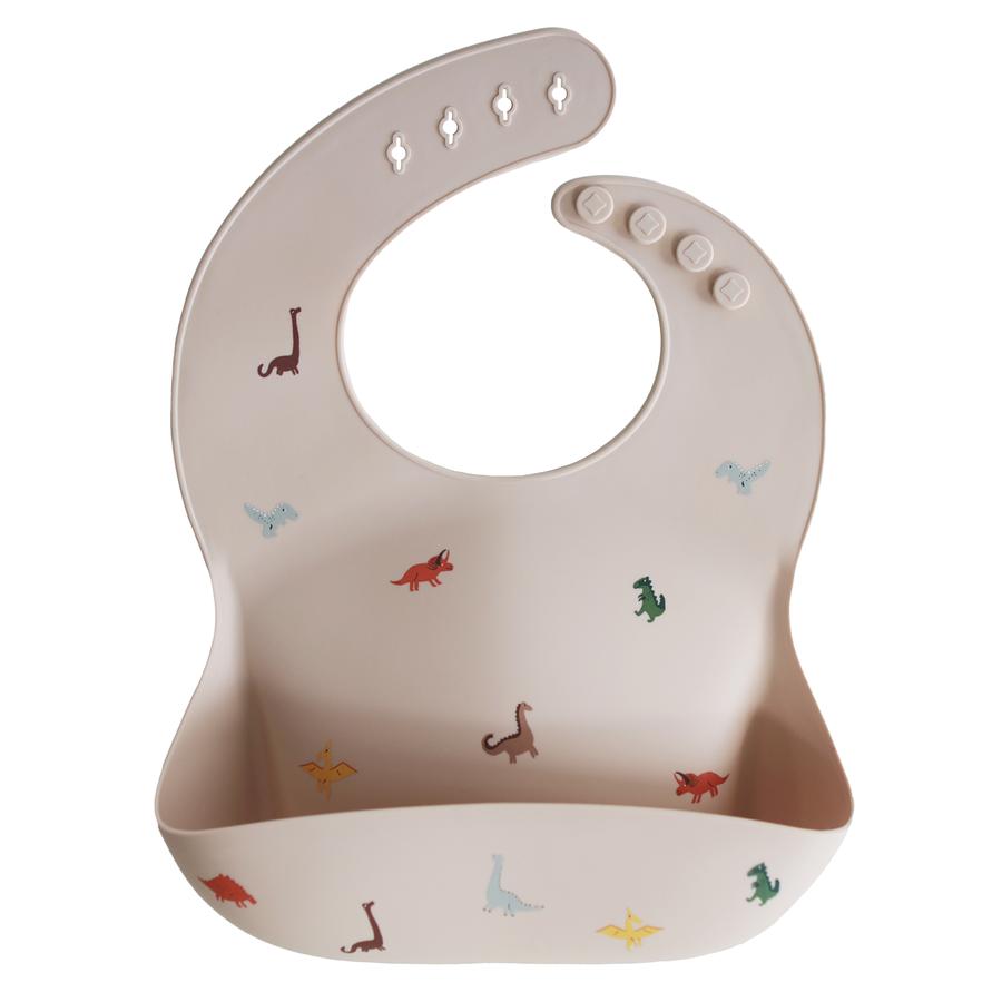 Mushie Silicone Baby Bib (40 designs) - Pupsik Singapore