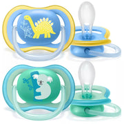 Philips Avent Ultra Air Pacifier, 2pk - 18M+ (4 Designs)