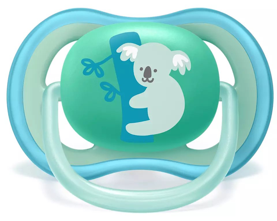 Philips Avent Ultra Air Pacifier, 2pk - 18M+ (4 Designs) - Pupsik Singapore