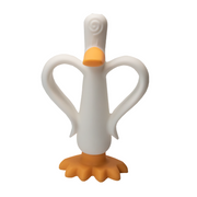 Evorie Silicone Soothing Teether - Dippy Duck, 6m+