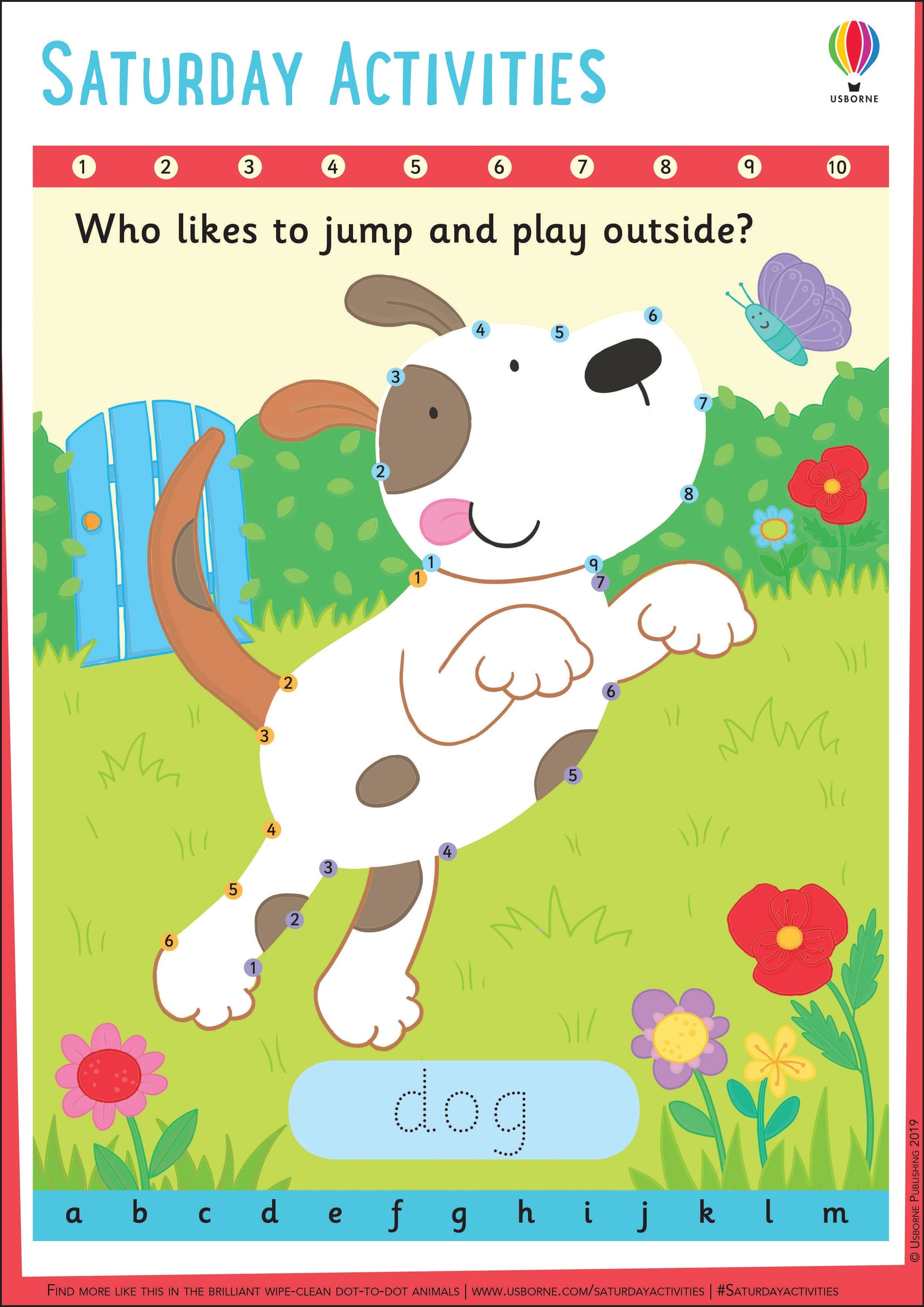 Usborne Wipe-Clean Dot-To-Dot Book (3 Titles) - Pupsik Singapore