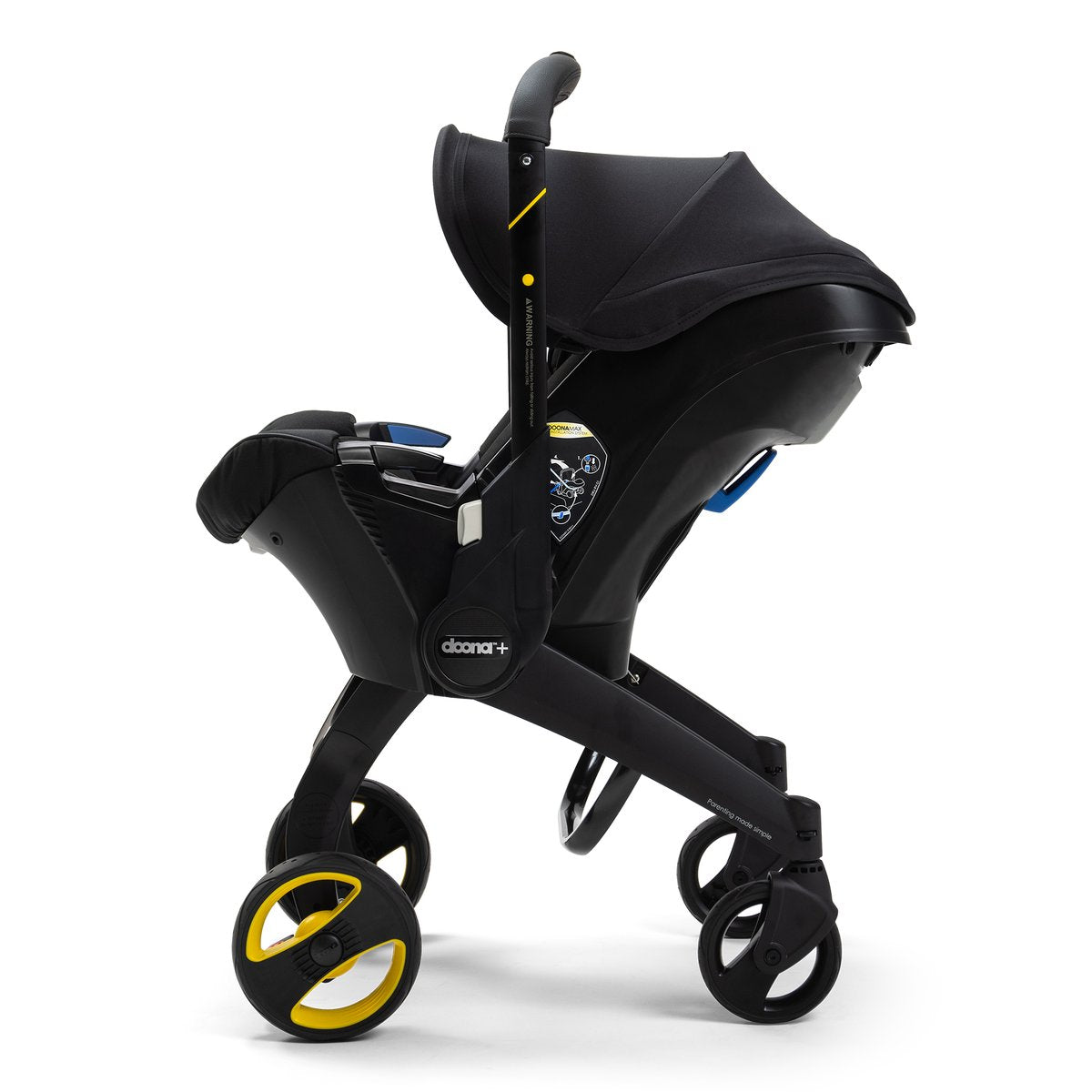 Doona+ Infant Car Seat Stroller – Midnight Limited Edition