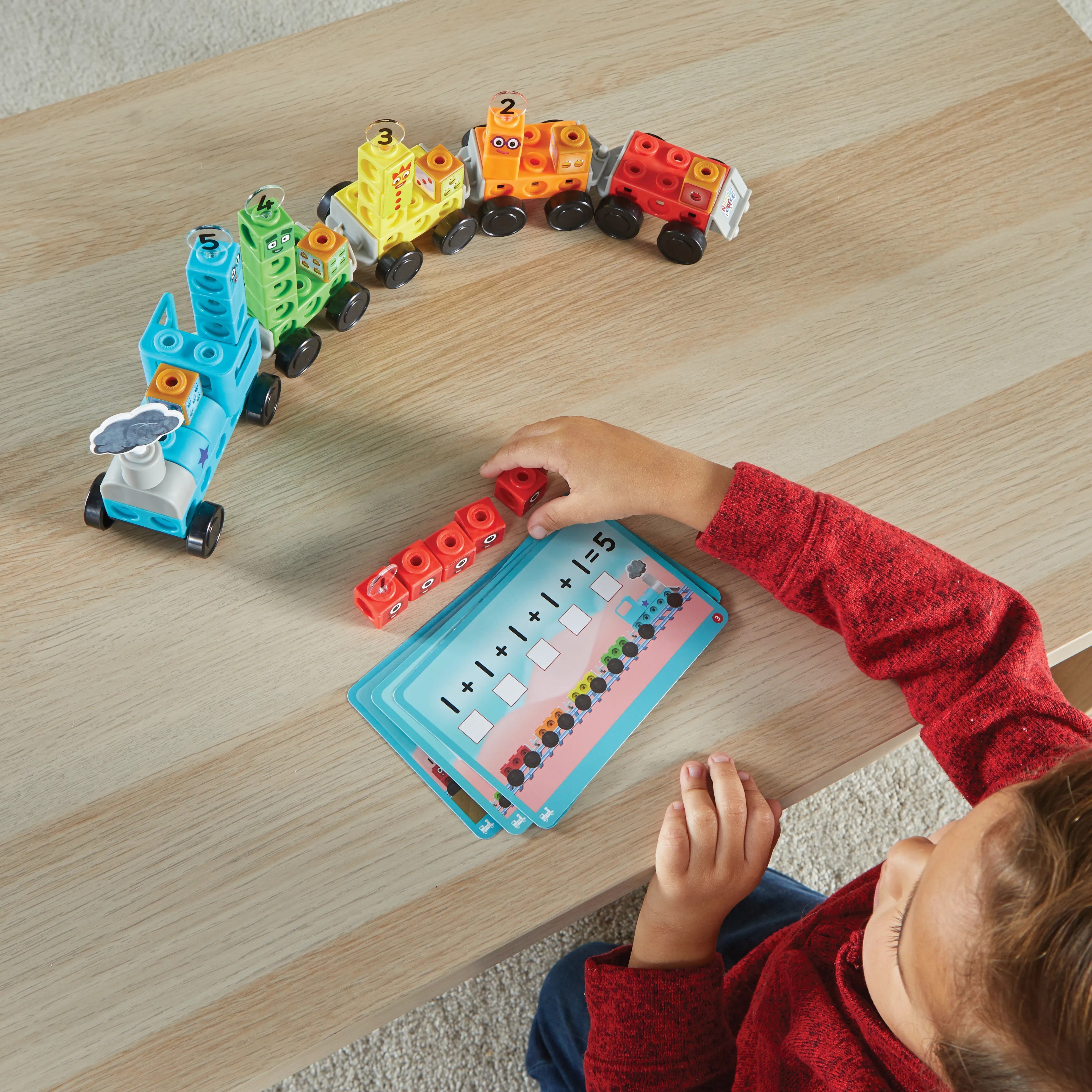 Numberblocks MathLink Cubes Express Train Express Train, 68pcs