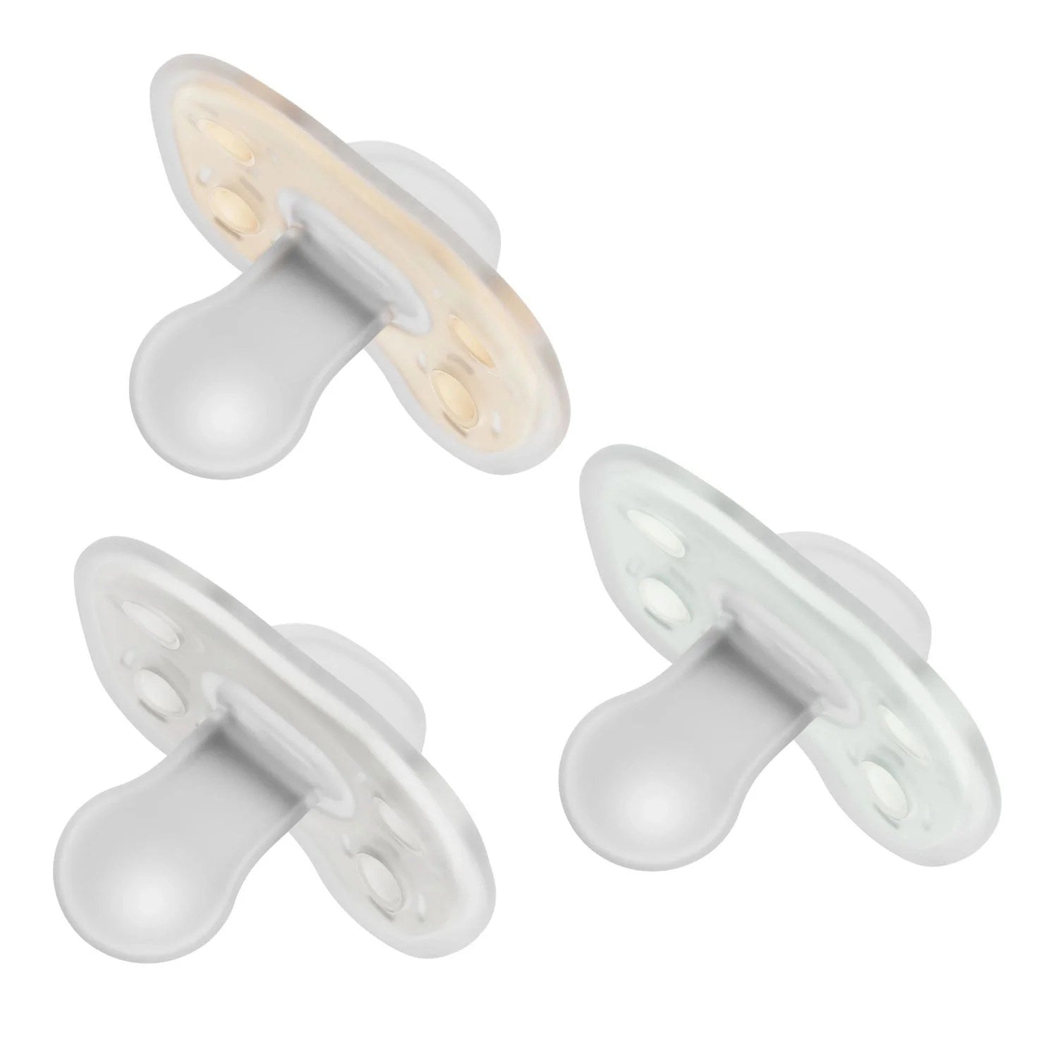 Dr. Brown's Advantage One-Piece Silicone Pacifier, 3pk - 2 Sizes (3 Designs)
