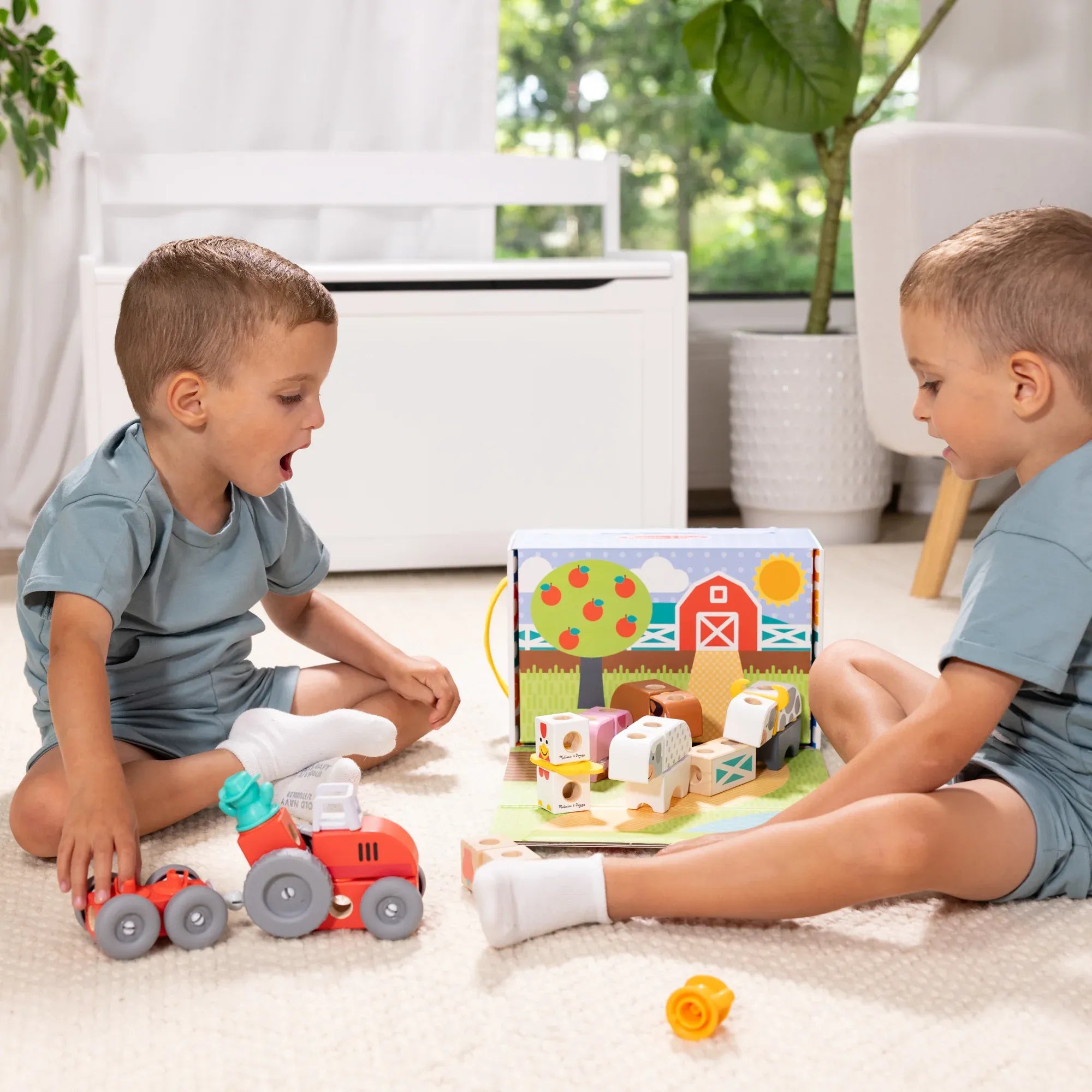 Melissa & Doug Blockables Play Set (6 Types)