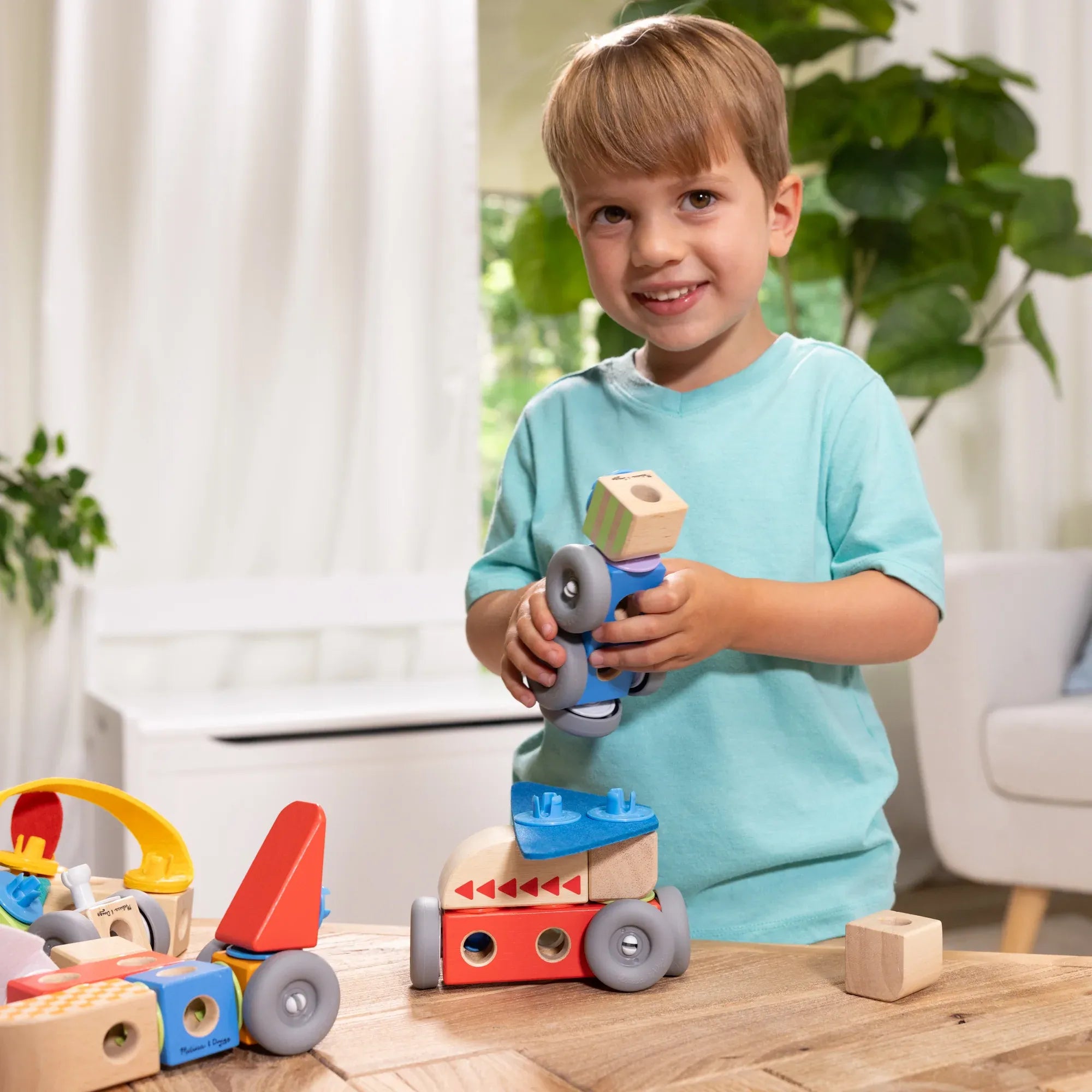 Melissa & Doug Blockables Play Set (6 Types)