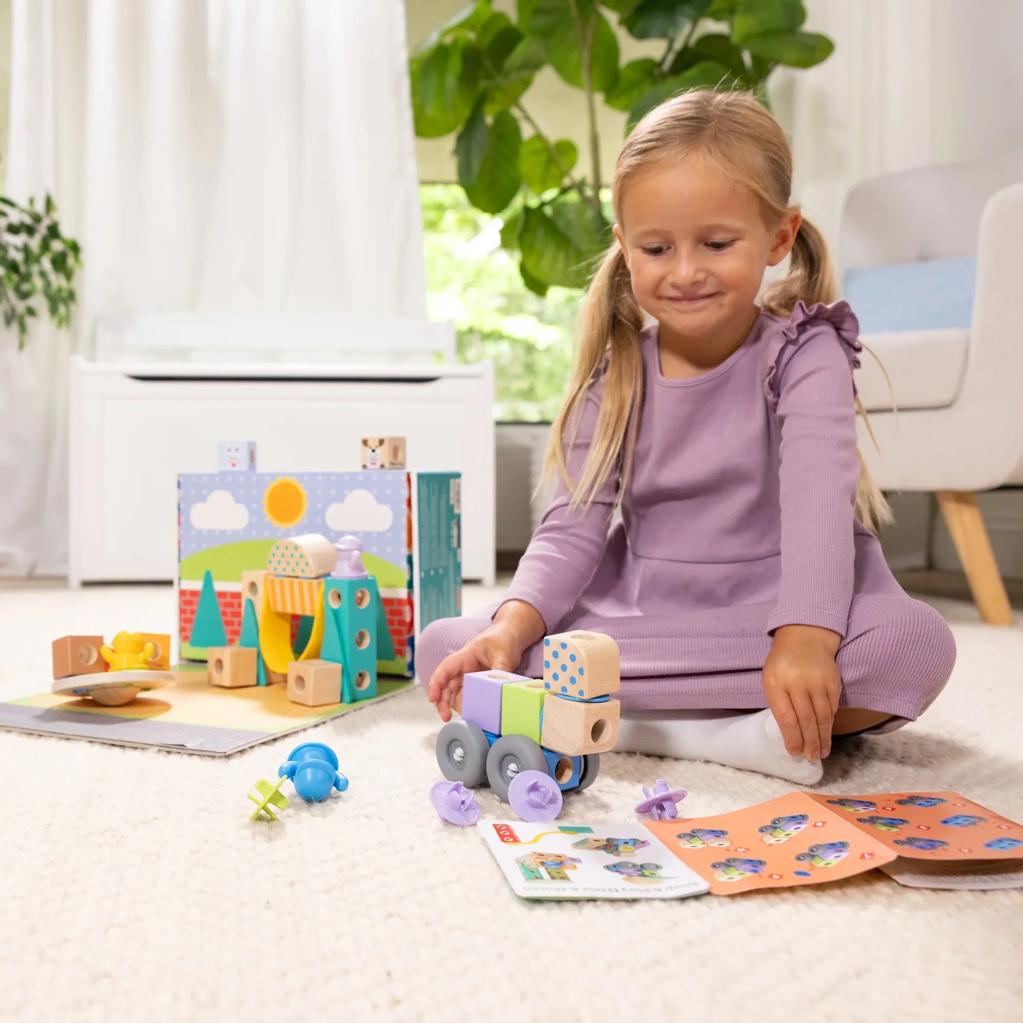 Melissa & Doug Blockables Play Set (6 Types)