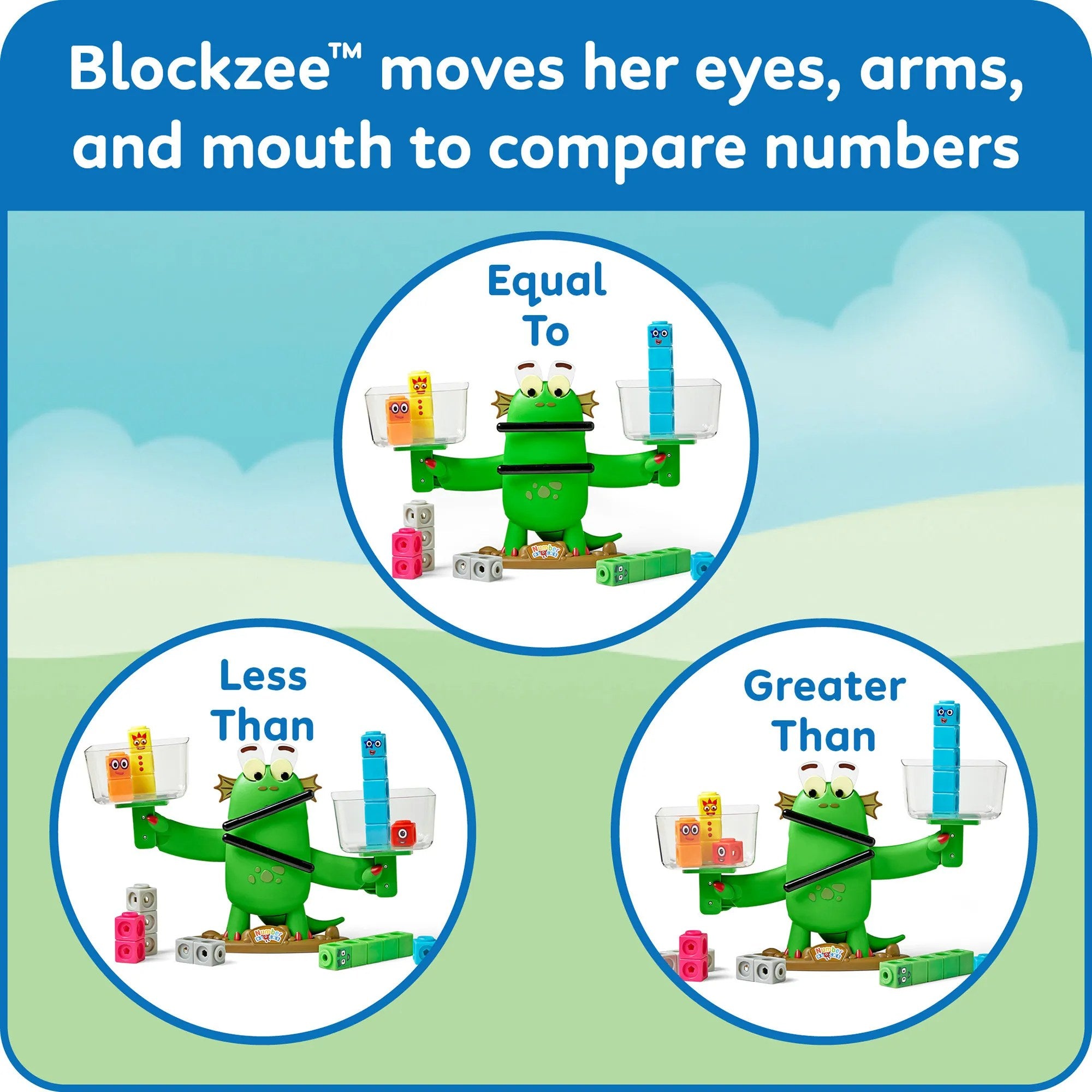 Numberblocks Blockzee Balance Activity Set, 76pcs